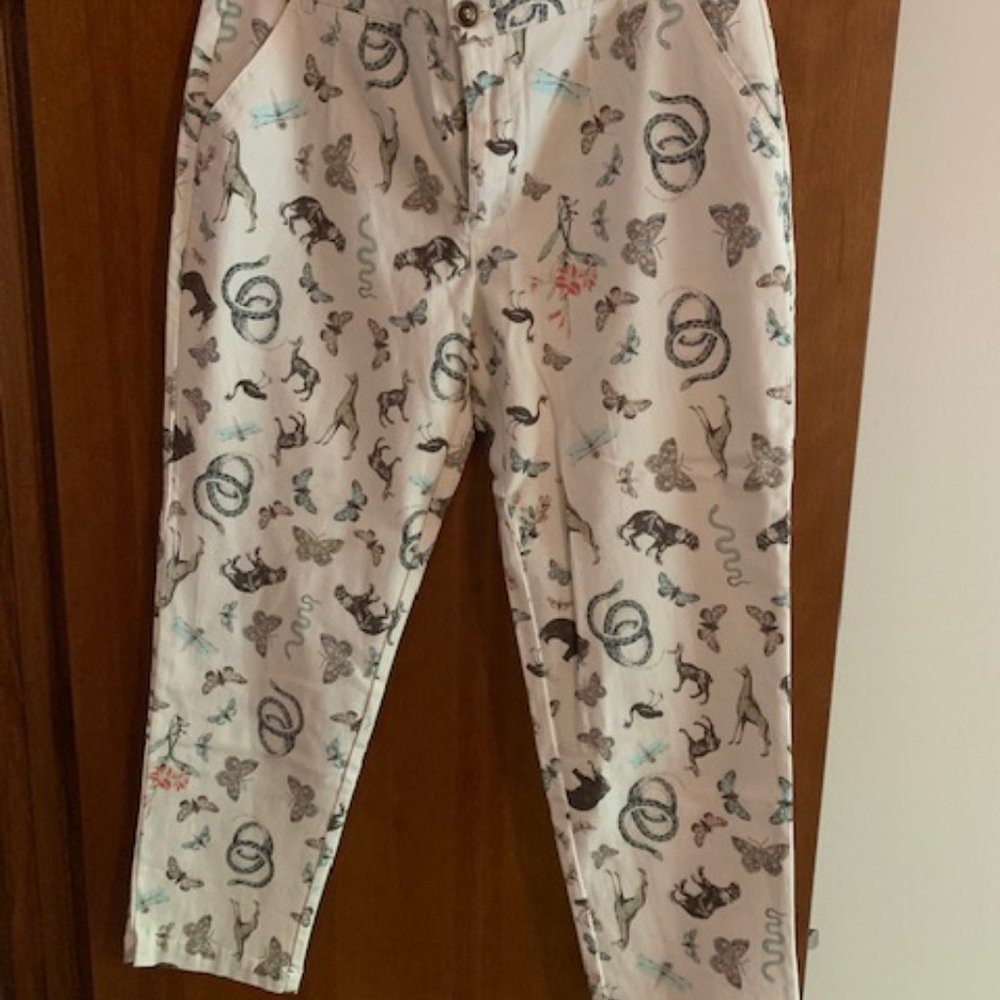 Animal Print Pants